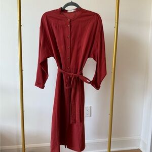 Linen dress Mango